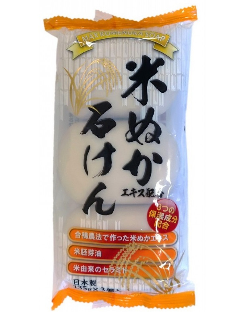 Мыло туалетное 'Рисовые отруби' MAX SOAP