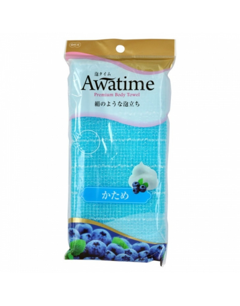 Мочалка для тела жесткая Awa time body towel katame