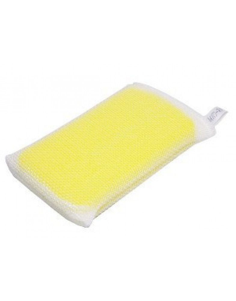 Губка для мытья посуды с жесткой сеточкой Hi power sponge