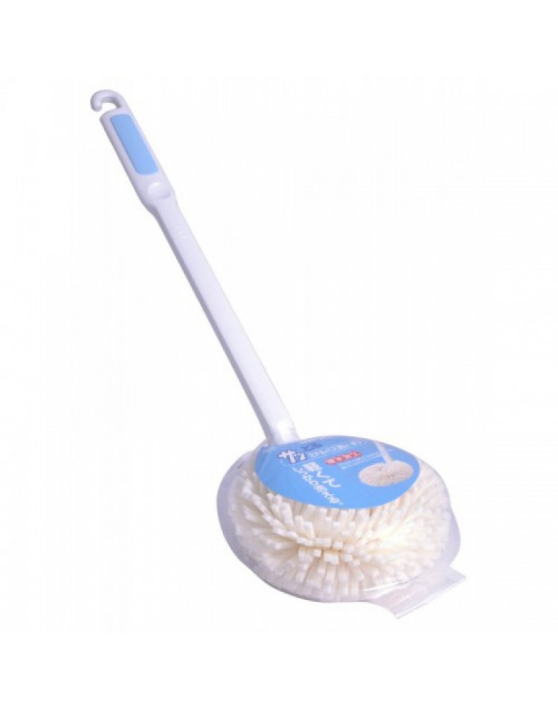Губка для ванной (круглая, ручка 35 см) Bath sponge