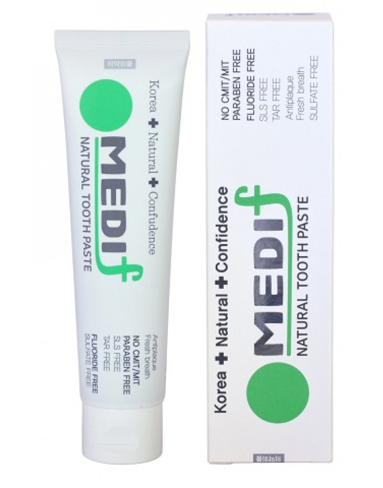 Зубная паста комплексного действия с частицами серебра, древесным углем и растительными экстрактами Medif