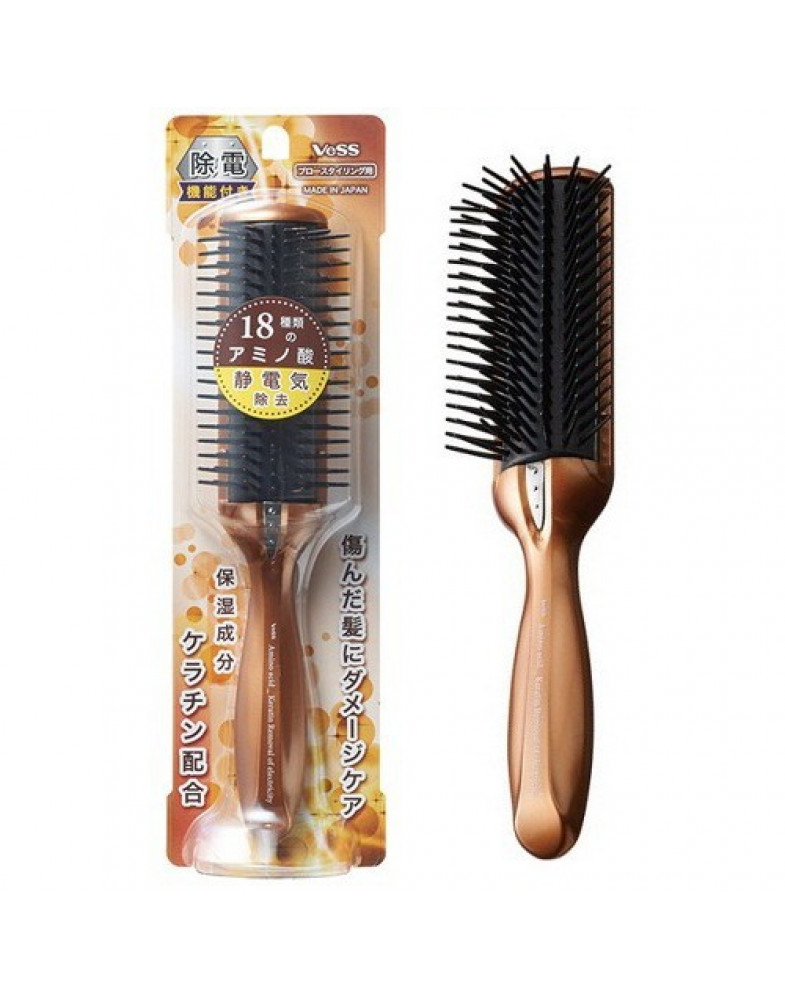 Щетка массажная с кератином и антистатическим эффектом Anti-static hair brush