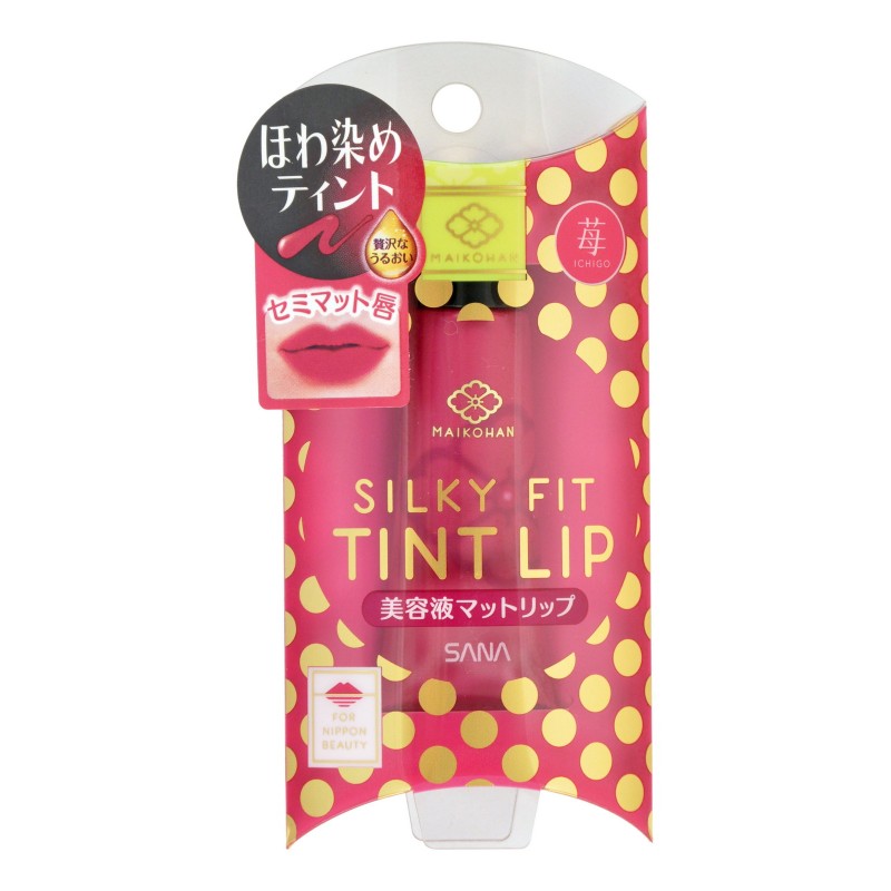 Жидкий полуматовый тинт для губ / SANA MAIKOHAN LIQUID MATTE LIP