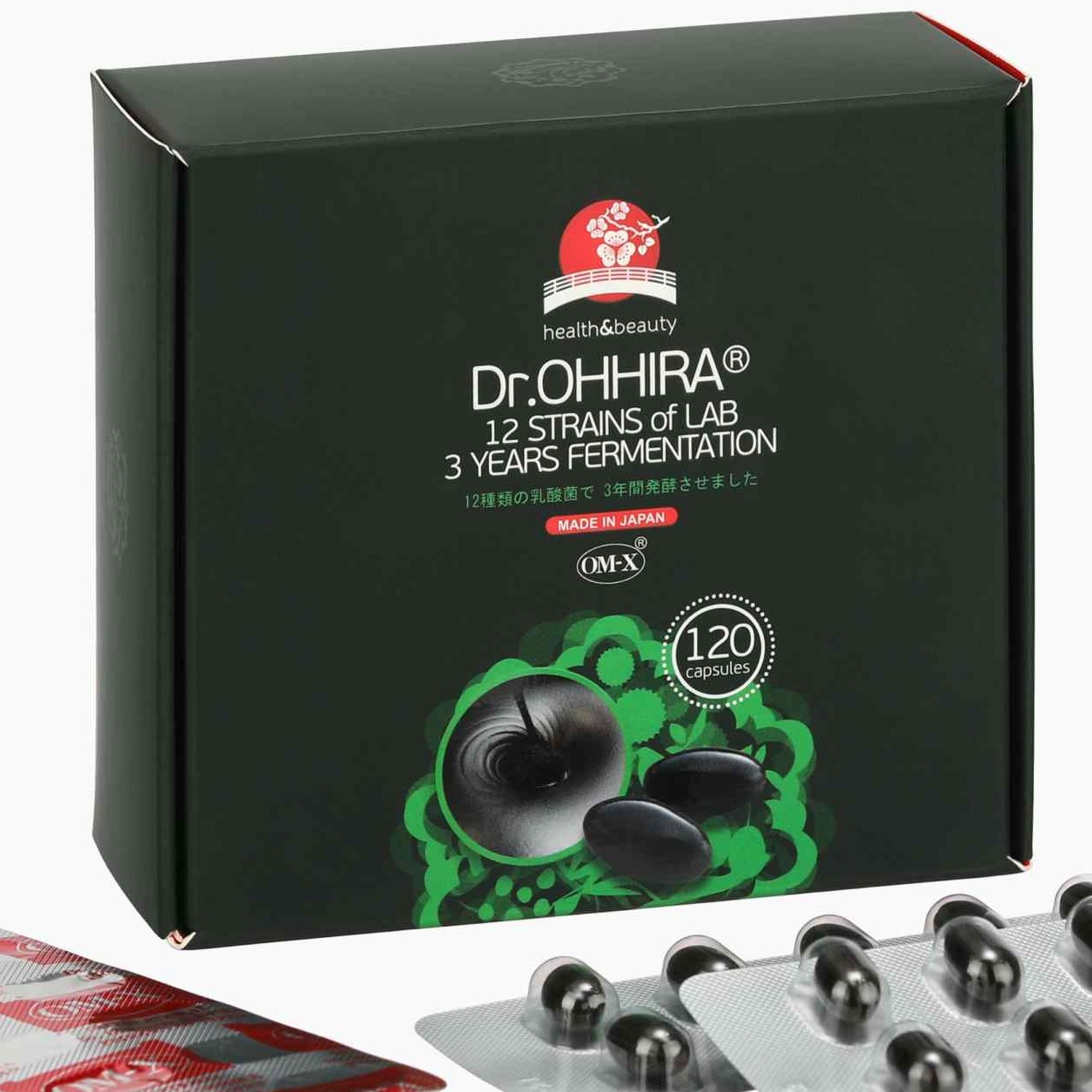 Ферментированный растительный комплекс OM-X® от Dr. OHHIRA 120 капсул