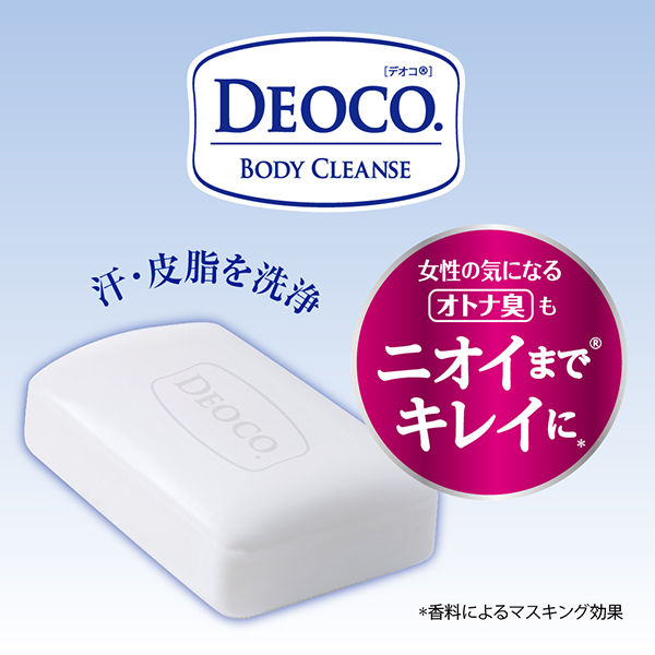 Мыло против возрастного запаха Rohto Deoco Body Cleanse Soap