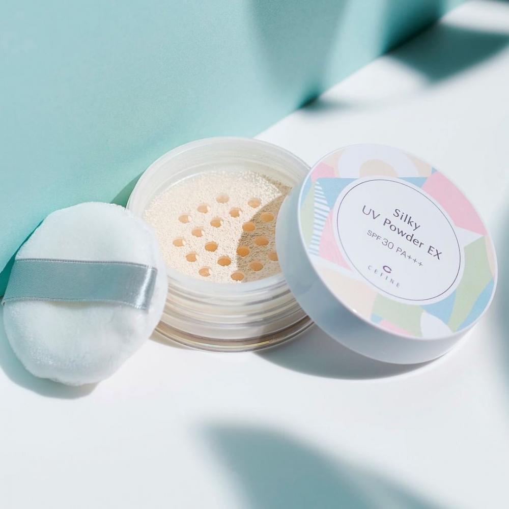 Солнцезащитная корректирующая пудра SILKY UV POWDER EX SPF30 PA+++