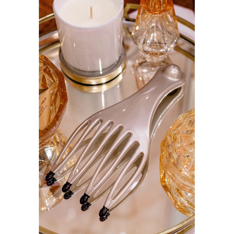 Массажер для кожи головы с закругленными зубцами и природными минералами, VESS HEAR REFRESHING CASSA REFRESHER