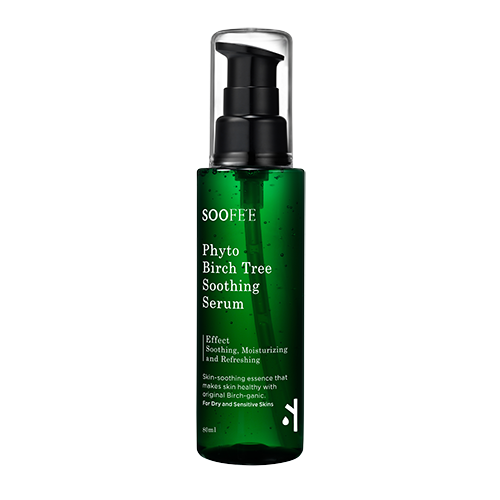 Фито Сыворотка на основе берёзового сока, SOOFEE Phyto Birch Tree Soothing Serum