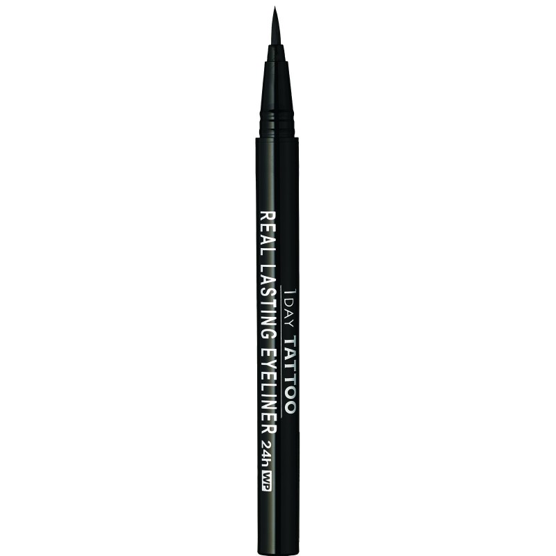 Влагостойкая жидкая подводка для глаз 24 часа (Насыщенный черный), REAL LASTING EYELINER 24h WP