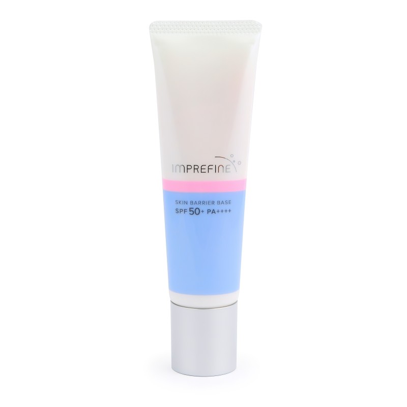Защитная база - корректор под макияж SPF 50, тон 02 SANA IMPREFINE SKIN BARRIER BASE