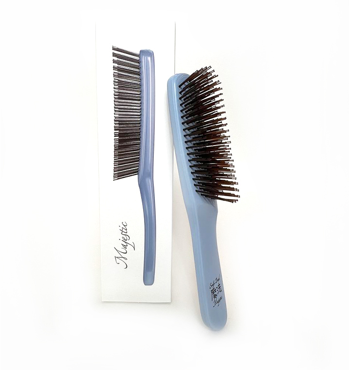 Расческа Majestic Pearl Blue для густых жёстких волос