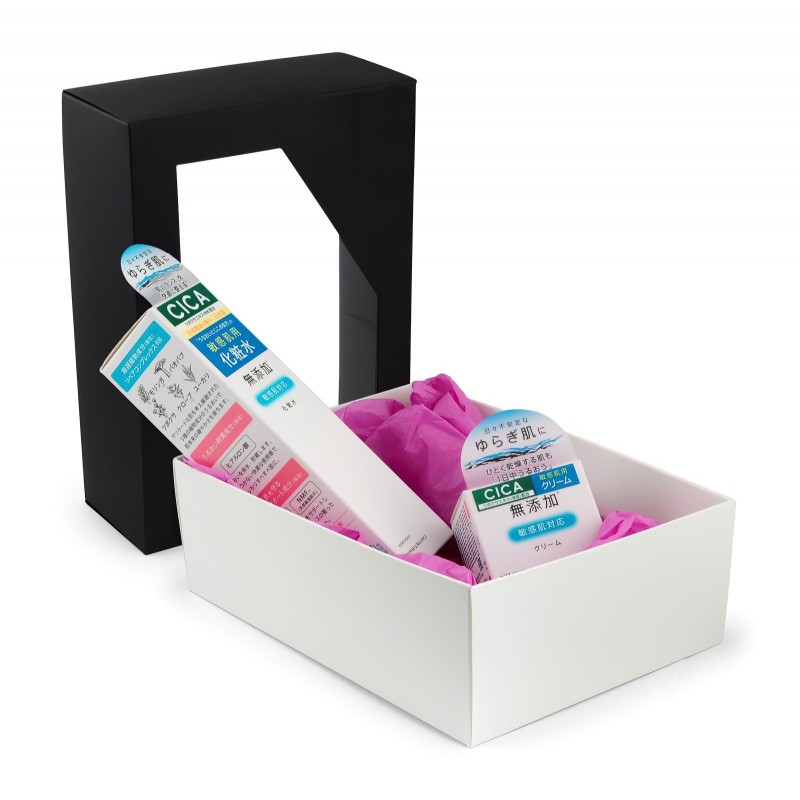 Подарочный набор ”ВОССТАНОВЛЕНИЕ И БАЛАНС” для чувствительной проблемной кожи лица: Лосьон + Крем / MEISHOKU Rapair&Balance