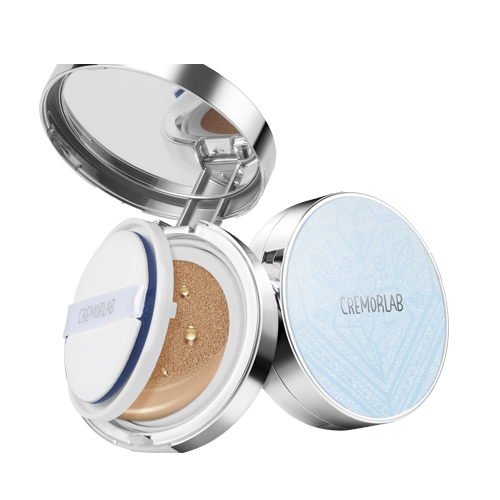 Кушон-Матирующий Тональный Флюид С Морскими Водорослями O2 Couture, Тон 21/Cremorlab Eau Thermale Cushion O₂ Lasting T.E.N. 21 Vanilla