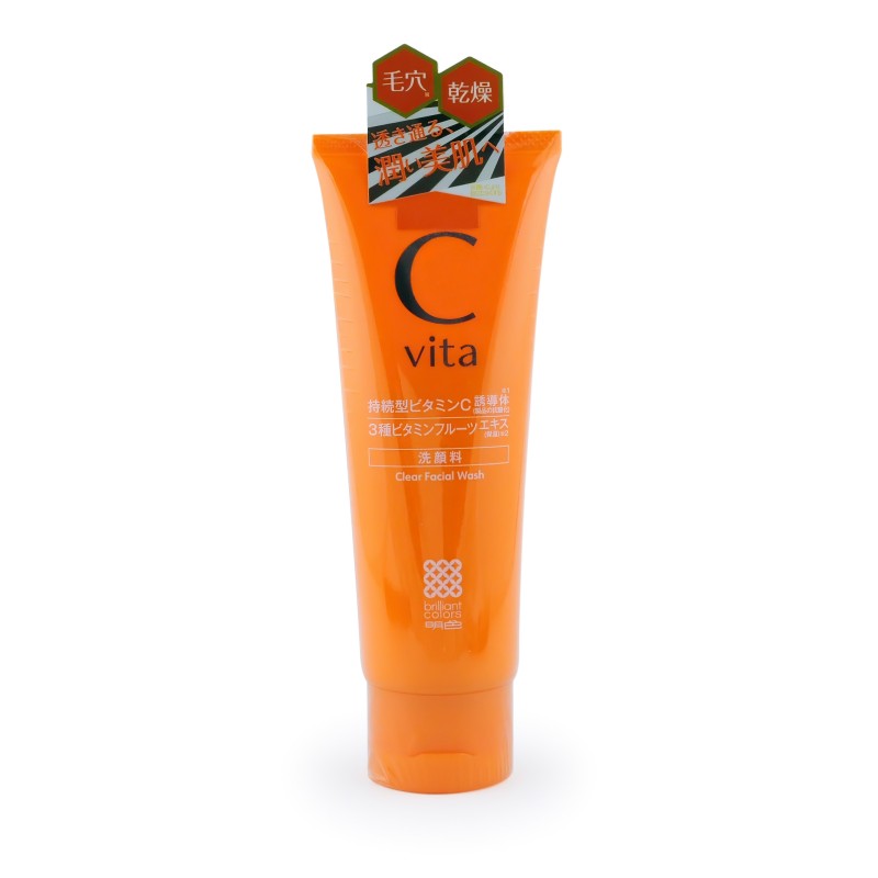 Антиоксидантная пенка для умывания с витамином С / MEISHOKU Cvita Clear Facial Wash