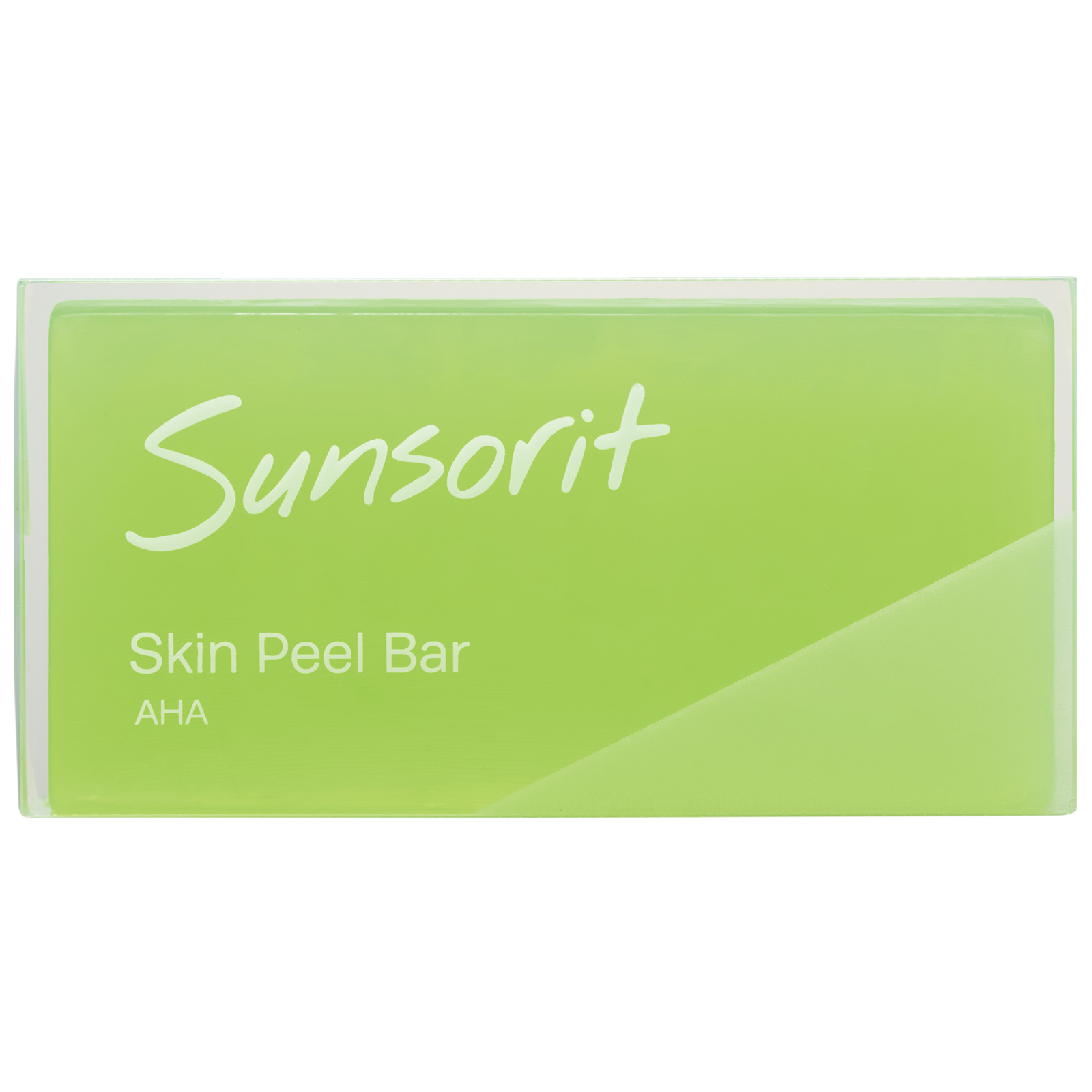 ПИЛИНГОВОЕ МЫЛО С AHA-КИСЛОТАМИ САНСОРИТ ДЛЯ НОРМАЛЬНОЙ И ЖИРНОЙ КОЖИ, SUNSORIT SKIN PEEL BAR AHA.