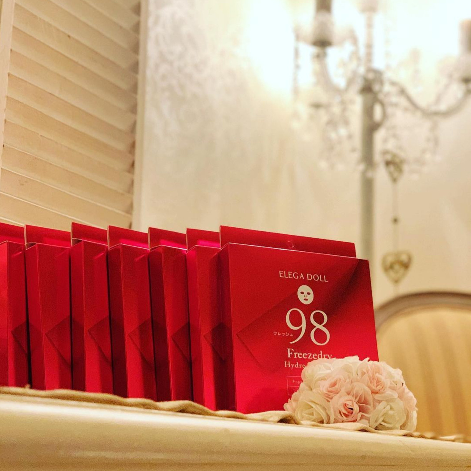 ГИДРОГЕЛЕВАЯ МАСКА ДЛЯ ЛИЦА С ФУЛЛЕРЕНОМ ЭЛЕГА ДОЛЛ ФРЕШ 98, ELEGA DOLL FRESH 98 HYDROGEL MASK.