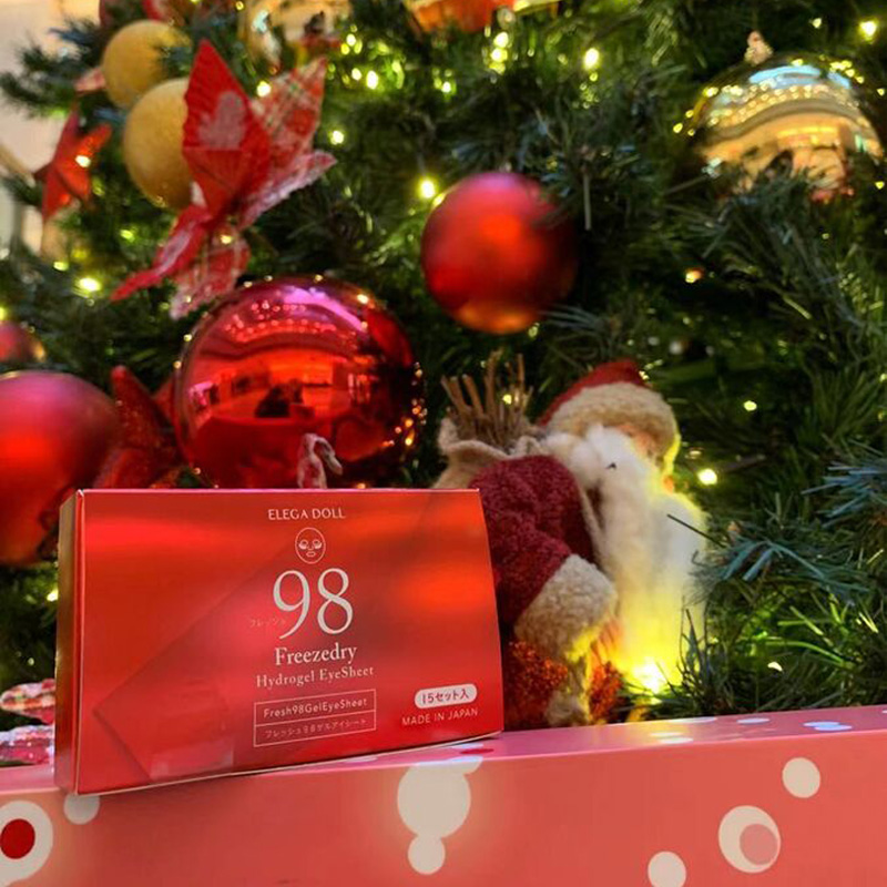 ГИДРОГЕЛЕВЫЕ ПАТЧИ ДЛЯ ГЛАЗ С ФУЛЛЕРЕНОМ ЭЛЕГА ДОЛЛ ФРЕШ 98 ПЛЮС, ELEGA DOLL FRESH 98 HYDROGEL EYE SHEET PLUS.