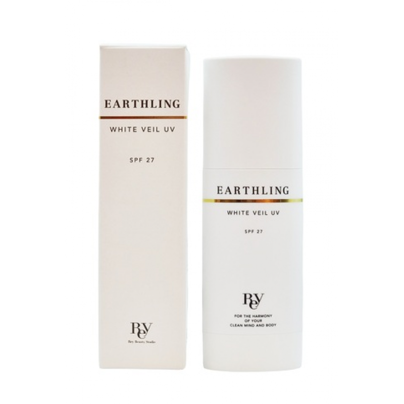Солнцезащитная эмульсия для лица "Белая вуаль" SPF 27 PA ++ Bearthling White Veil UV REY Earthling