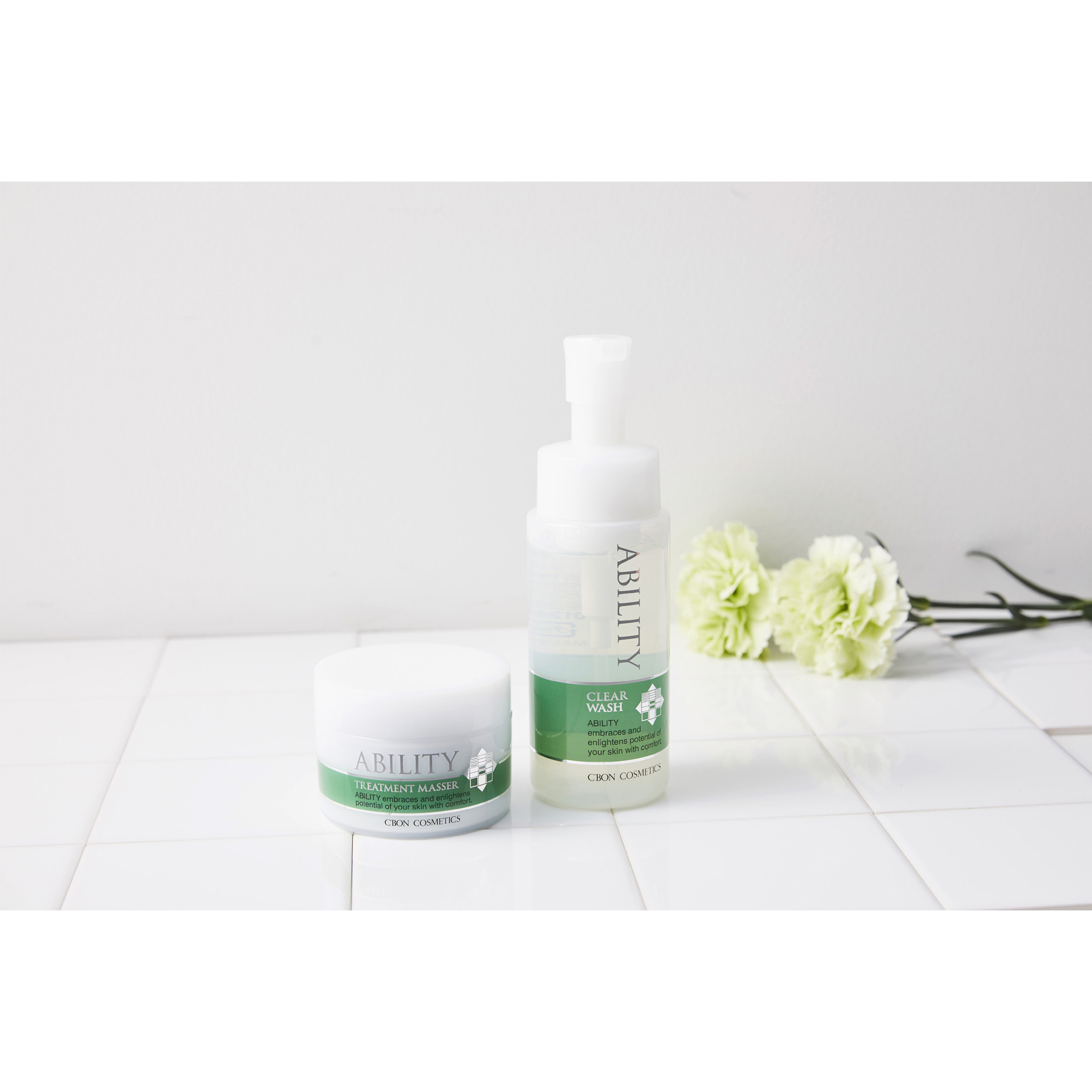 ДЕМАКИЯЖНЫЙ КРЕМ + МАССАЖНЫЙ НА ОСНОВЕ СКВАЛАНА, C'BON ABILITY TREATMENT MASSER.