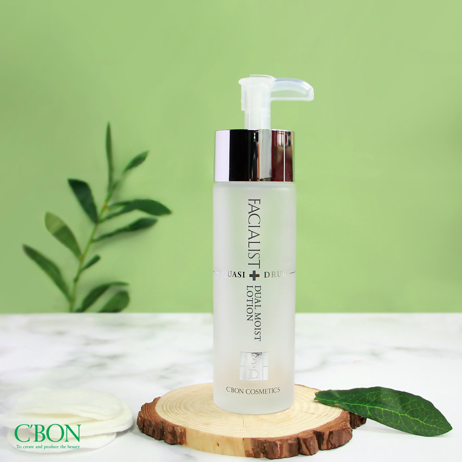 Увлажняющий лосьон для лица СБОН Фэшиалист на основе акульего сквалана и безводного геля, C'BON Facialist Dual Moist Lotion Q.