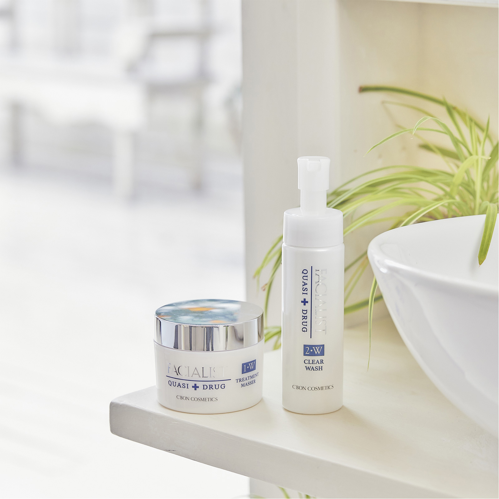 Очищающая пенка для умывания с витамином С СБОН Фэшиалист Вайт, выравнивающая цвет кожи, C'BON Facialist White Clear Wash.