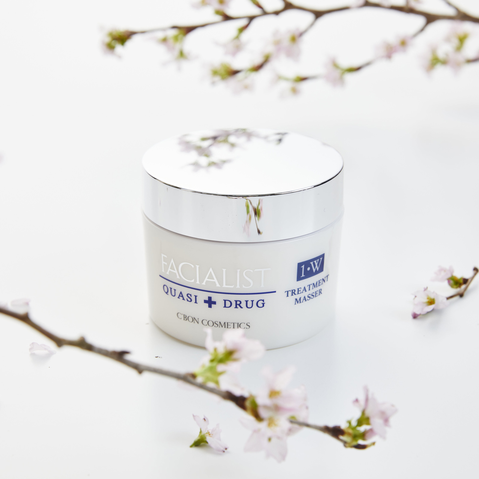 Массажный очищающий крем для лица с витамином С СБОН Фэшиалист Вайт, выравнивающий цвет кожи, C'BON Facialist White Treatment Masser.