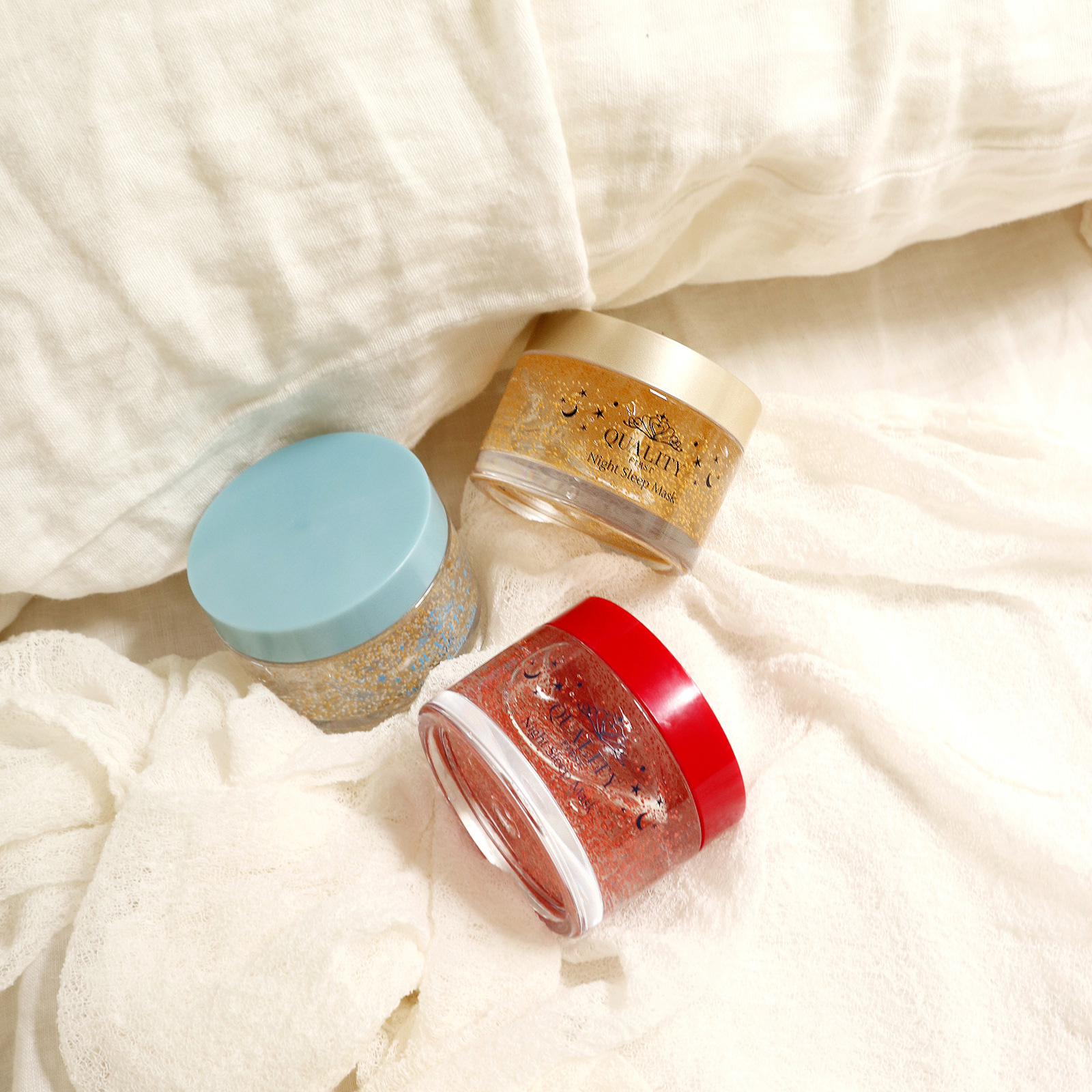 Увлажняющая дневная маска для лица с витамином С Кволити Фест, Quality First Morning&Day Mask.