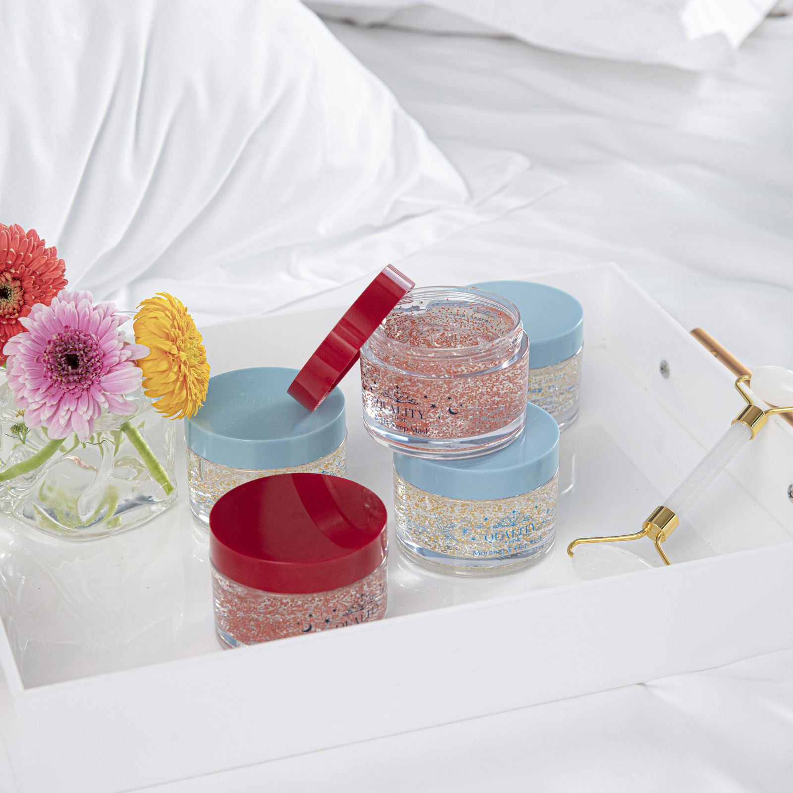 Увлажняющая дневная маска для лица с витамином С Кволити Фест, Quality First Morning&Day Mask.