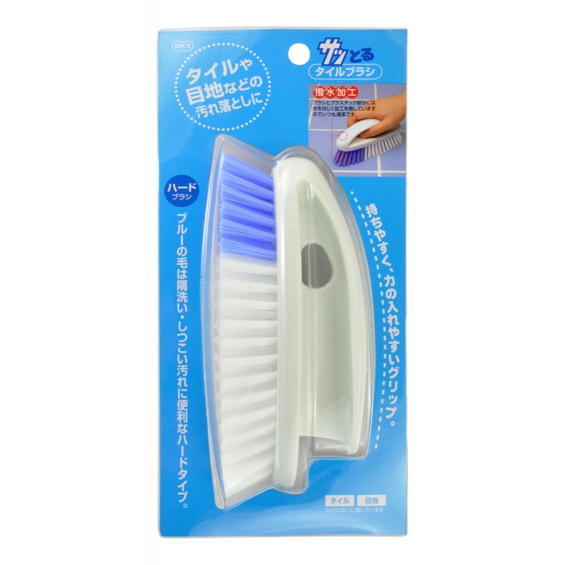 Щетка с ручкой для ванны "утюжок" / TILE BRUSH