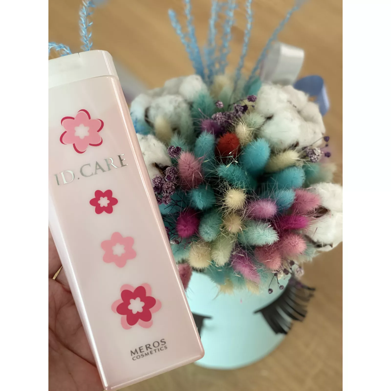 Восстанавливающий шампунь для окрашенных и поврежденных волос на основе аминокислот Мерос Косметикс АйДи Кэар, Meros Cosmetics ID.Care Amino Pure Shampoo.