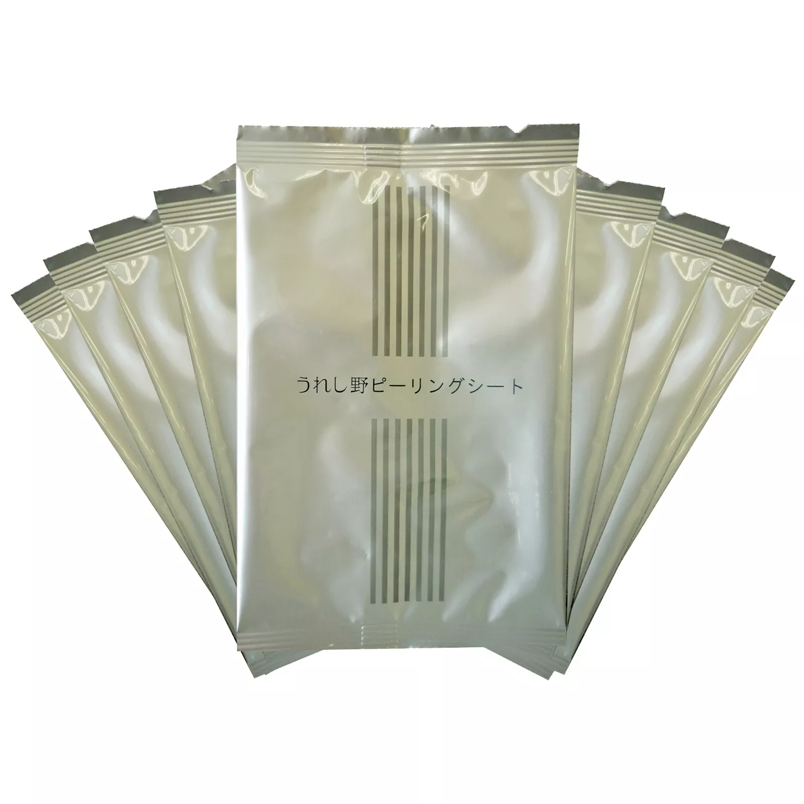 Пилинговые очищающие салфетки с AHA-кислотами Уресино, Ureshino Peeling Sheet.