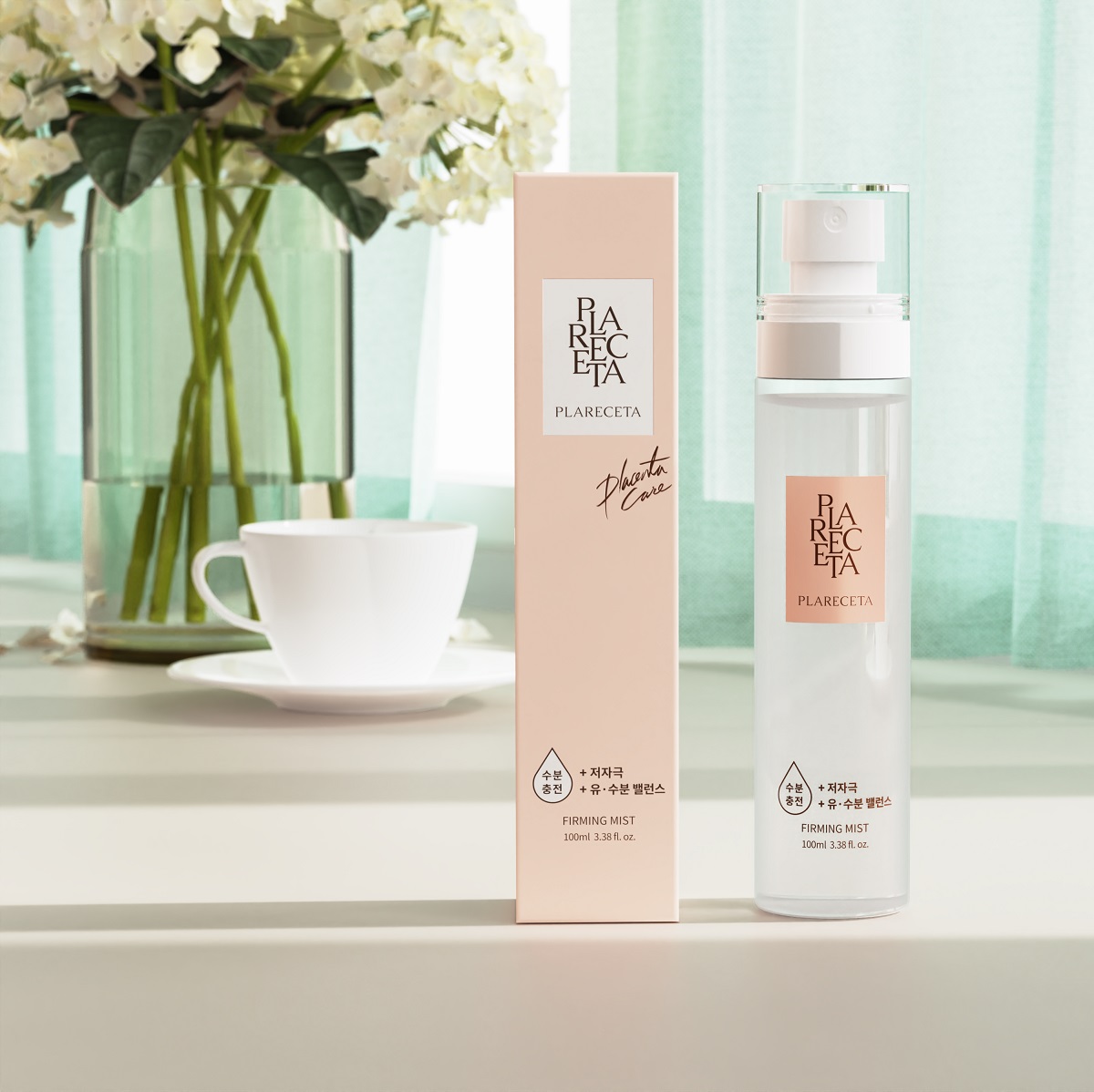 Лосьон - спрей плацентарный увлажняющий PlaReceta Firming Mist