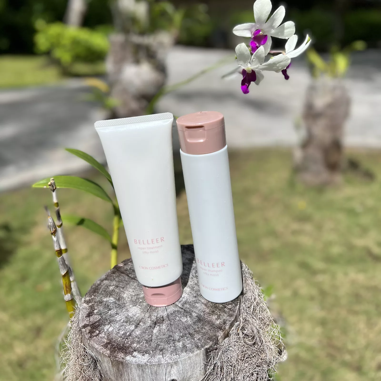 Восстанавливающий шампунь для волос СБОН Белер «Шелковое увлажнение»/C'BON Belleer Repair Shampoo Silky Moist.