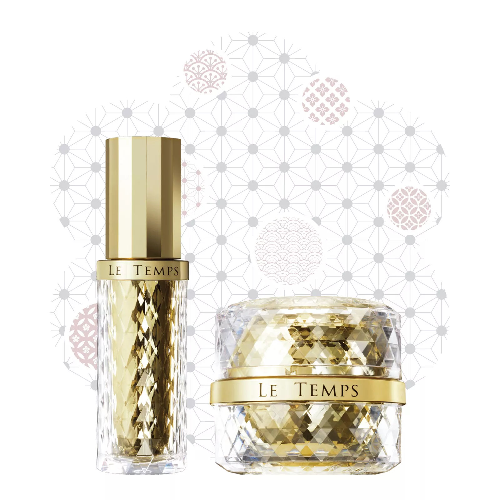 Подарочный набор уходовой косметики для лица Chanson Cosmetics Le Temps «Вечное сияние молодости», 2 продукта