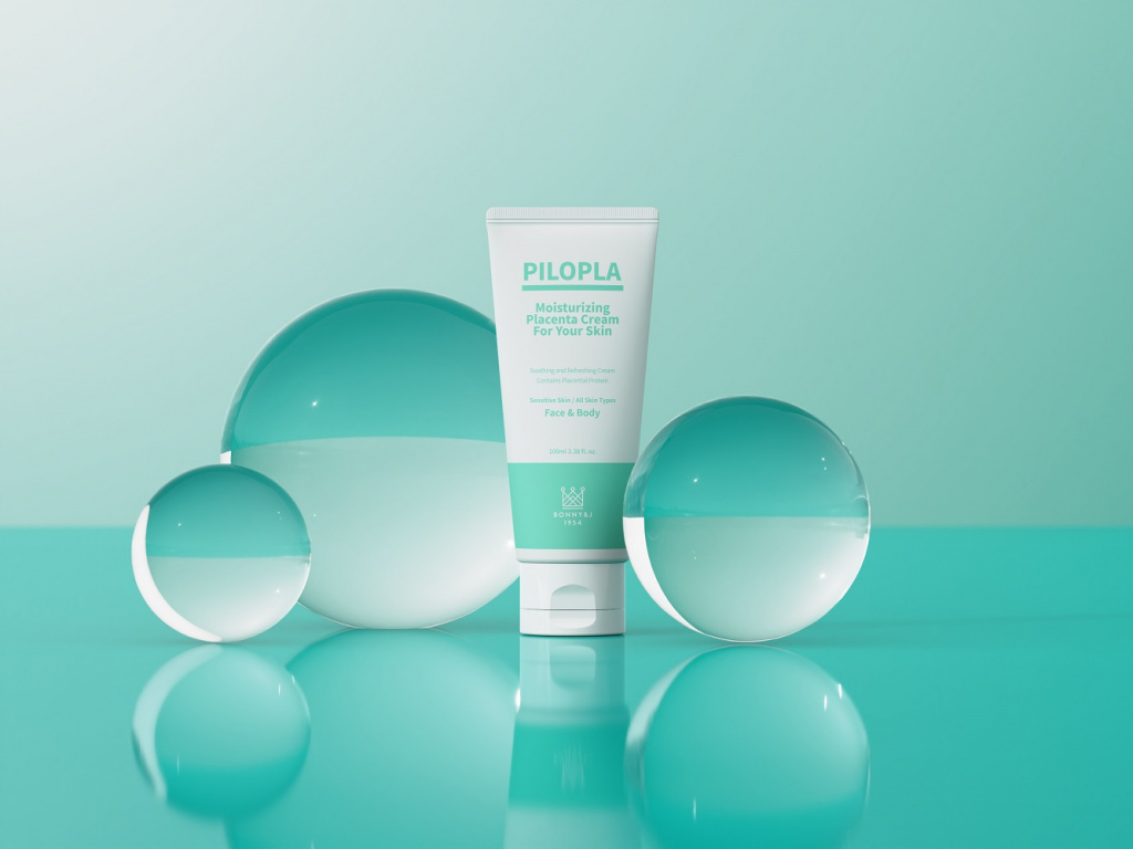 Крем плацентарный увлажняющий для чувствительной и поврежденной кожи / PlaReceta