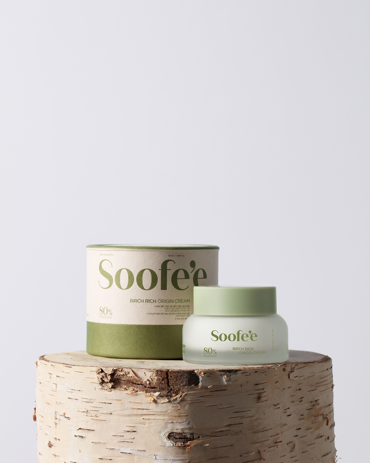 Ревитализирующий крем на основе березового сока Birch Rich Origin Cream / SOOFEE