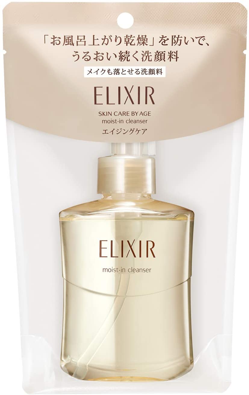 Очищающий гель для лица / SHISEIDO Elixir Moist-in Cleanser