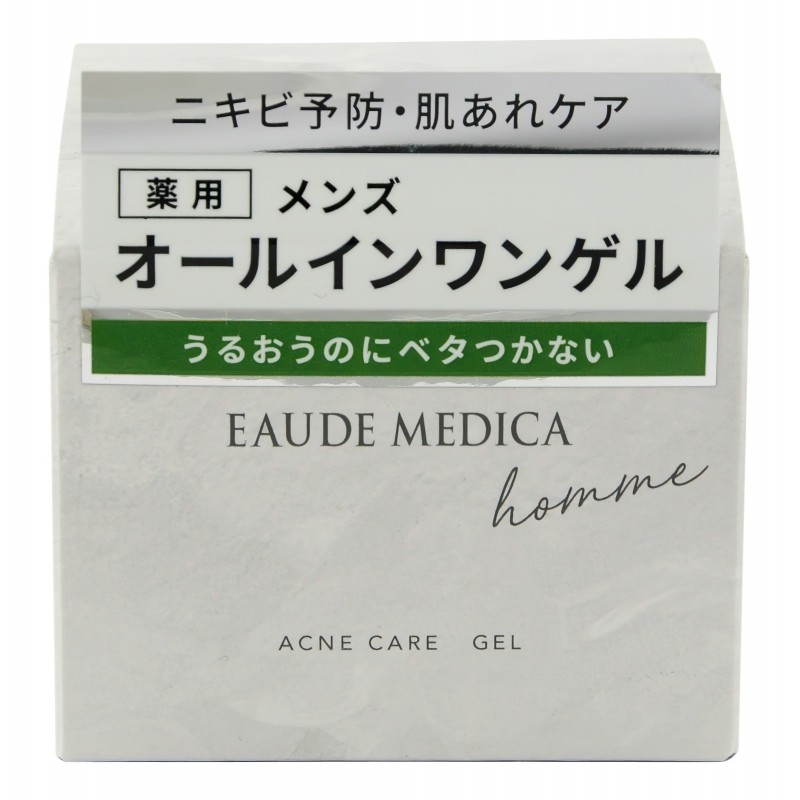 Гель для ухода за проблемной кожей лица у мужчин / EAU DE MEDICA HOMME Acne Care Gel MOMOTANI