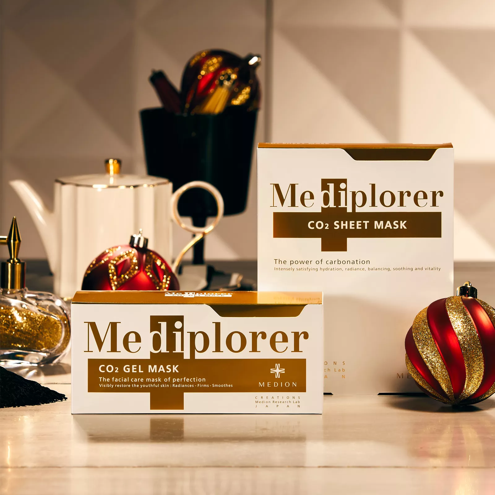 Гелевая маска СО2 для лица Медиплорер, Mediplorer CO2 Gel Mask.