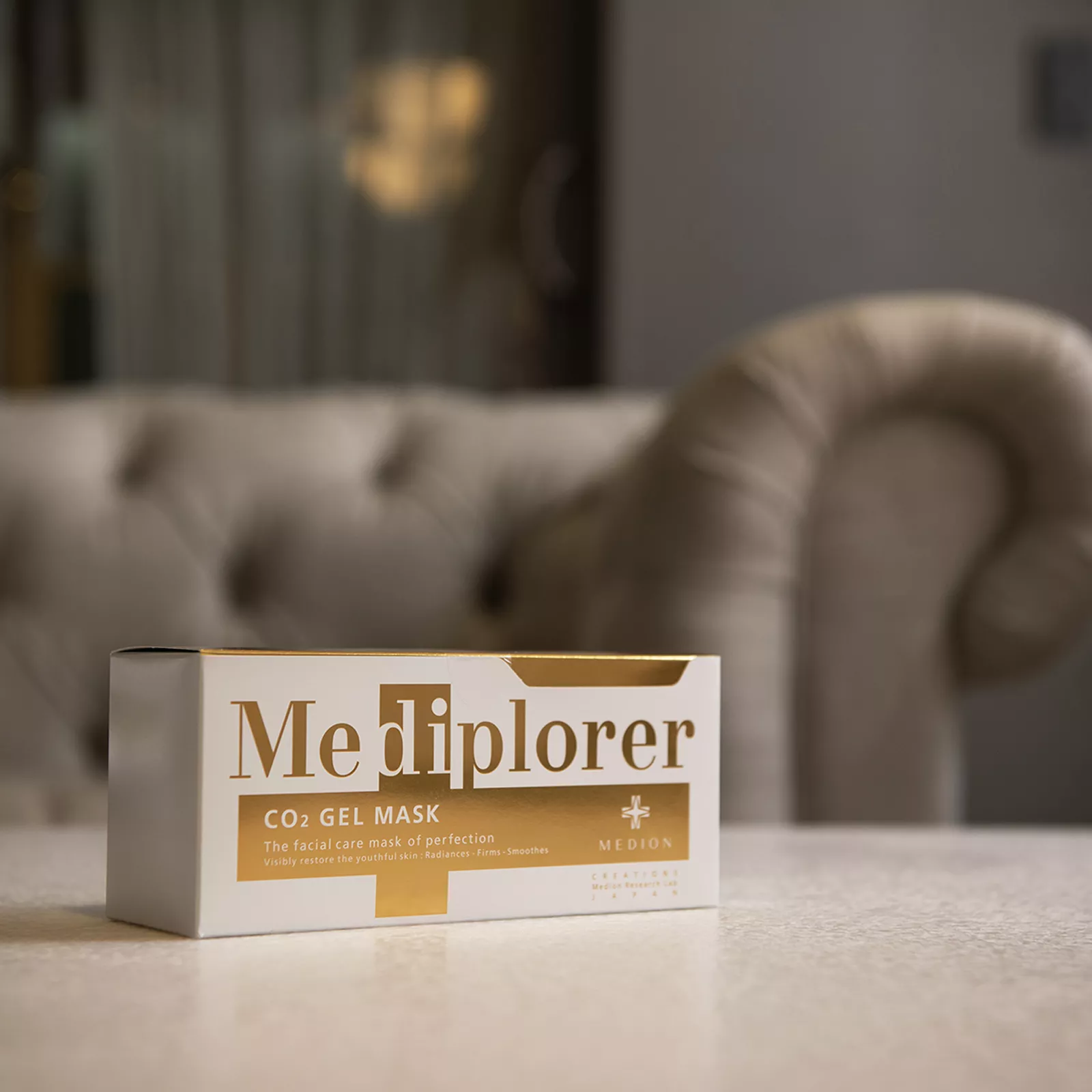 Гелевая маска СО2 для лица Медиплорер, Mediplorer CO2 Gel Mask.