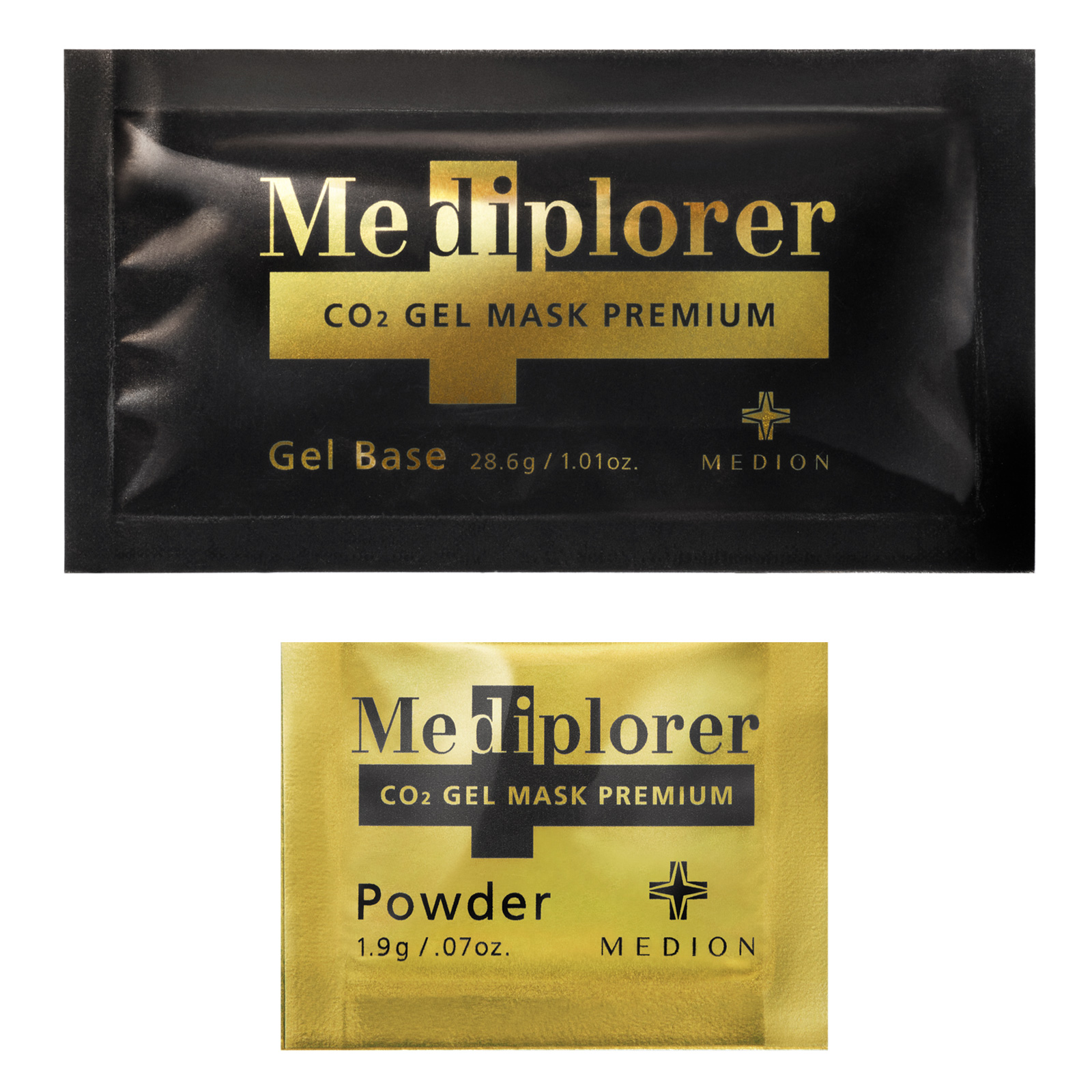Премиальная гелевая маска СО2 для лица Медиплорер, Mediplorer CO2 Gel Mask Premium.