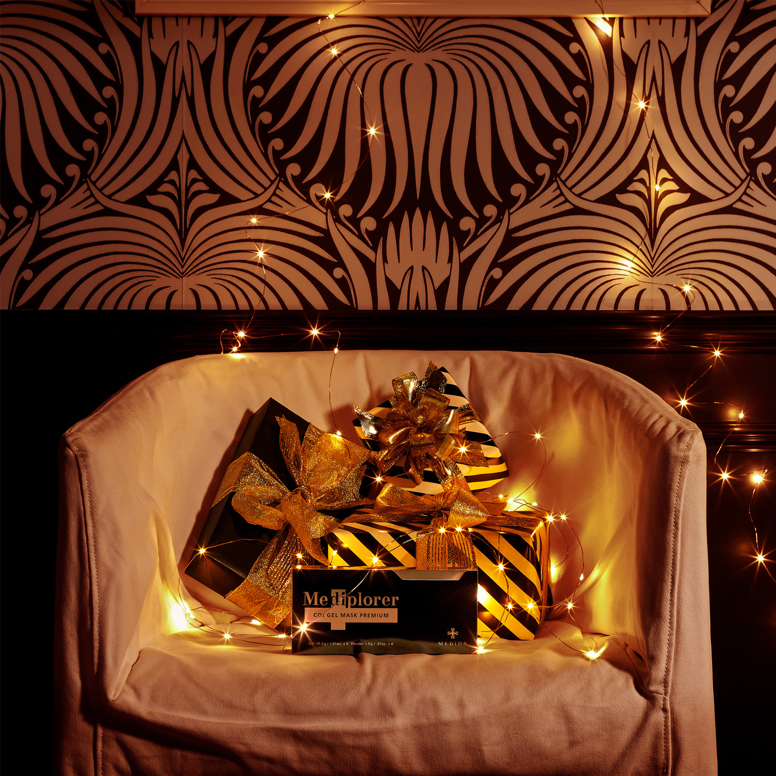 Премиальная гелевая маска СО2 для лица Медиплорер, Mediplorer CO2 Gel Mask Premium.