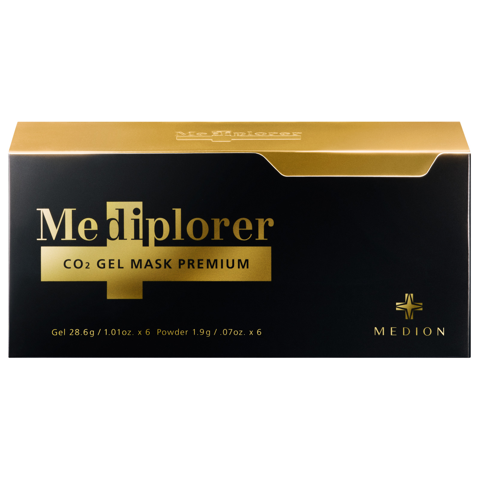 Премиальная гелевая маска СО2 для лица Медиплорер, Mediplorer CO2 Gel Mask Premium.