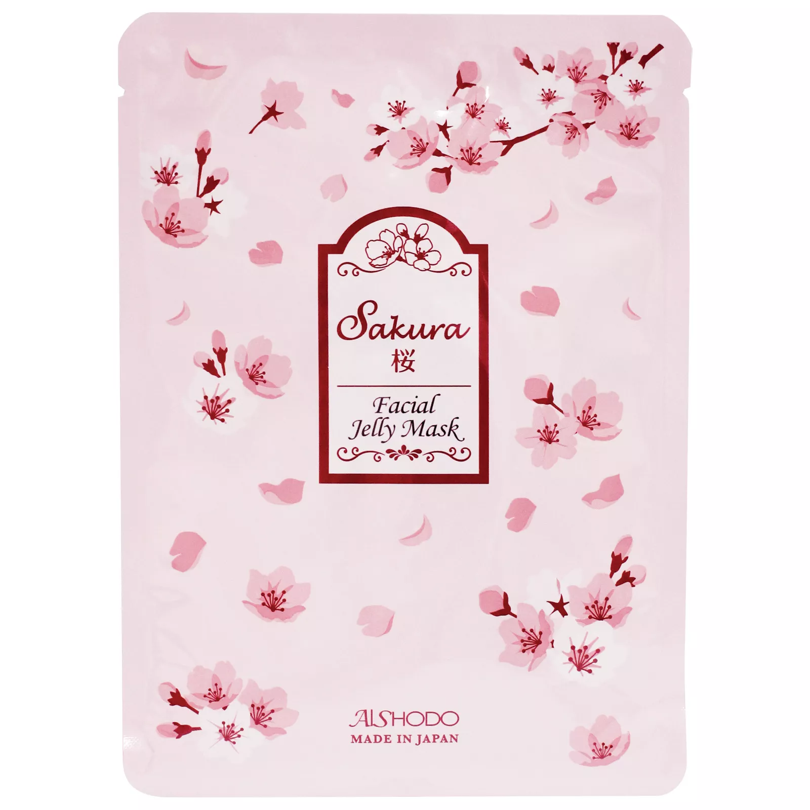 Маска-желе для лица Айшодо Сакура, Aishodo Sakura Facial Jelly Mask.