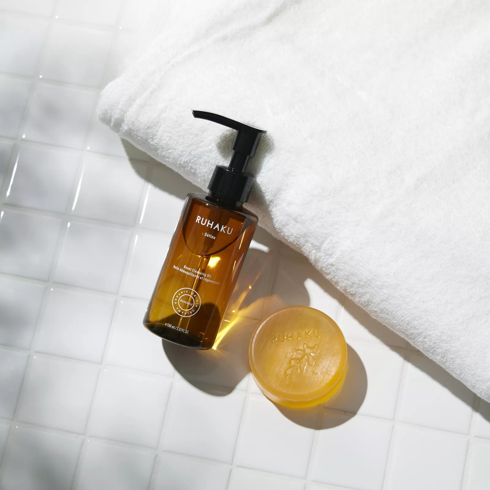 Восстанавливающее демакияжное масло Рухаку, Ruhaku Reset Cleansing Oil.