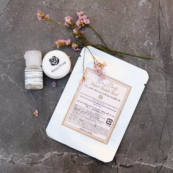 Идеальные патчи под глаза Рози Дроп «Капля розы» мини, Rosy Drop Perfect Strech Sheet Mini.