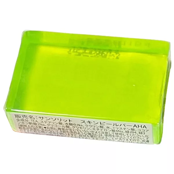 Пилинговое мыло с AHA-кислотами Сансорит для нормальной и жирной кожи мини, Sunsorit Skin Peel Bar AHA Mini.