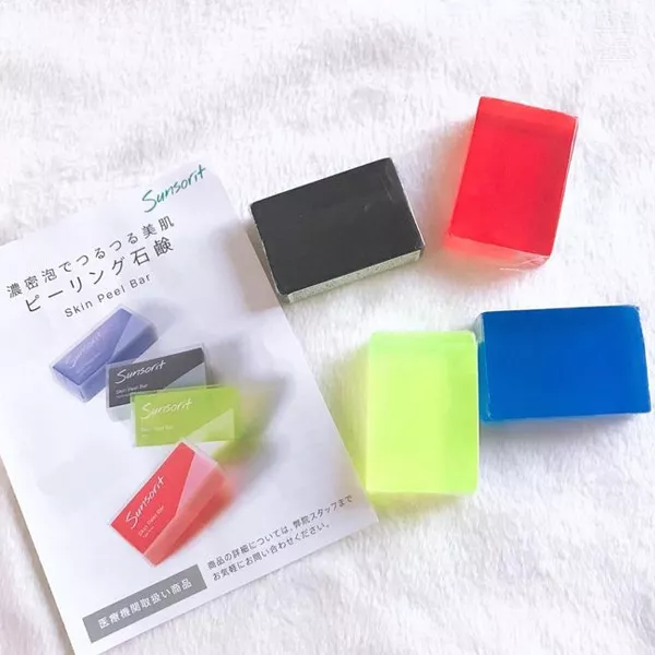 Пилинговое мыло с AHA-кислотами и гидрохиноном Сансорит для кожи склонной к пигментации, мини, Sunsorit Skin Peel Bar Hydroquinol Mini.