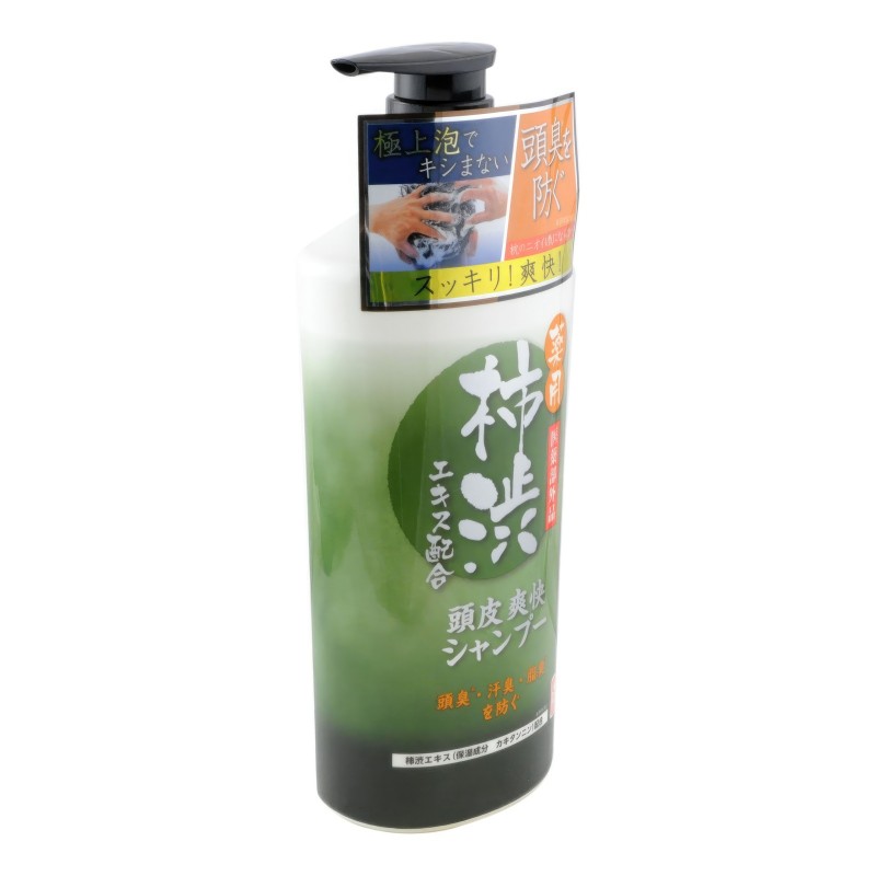 Шампунь-кондиционер для волос с экстрактом хурмы, дезодорирующий и освежающий TAIYOUNOSACHI EX SHAMPOO