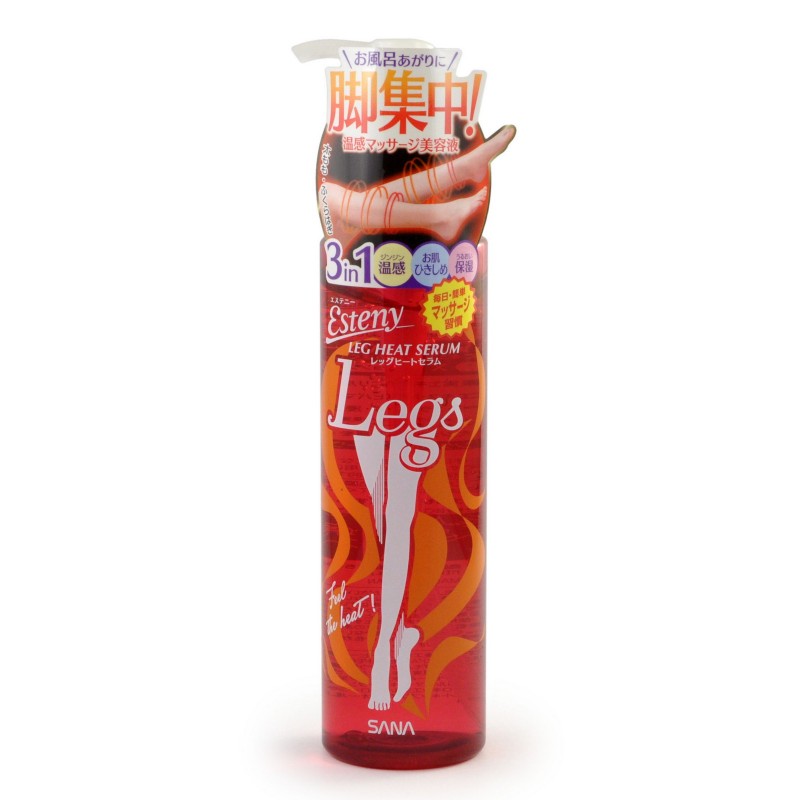 Сыворотка для массажа ног с разогревающим эффектом / Esteny Leg Heat Serum / Sana